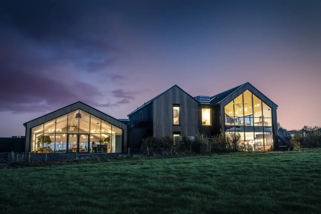 Crumplebury at night